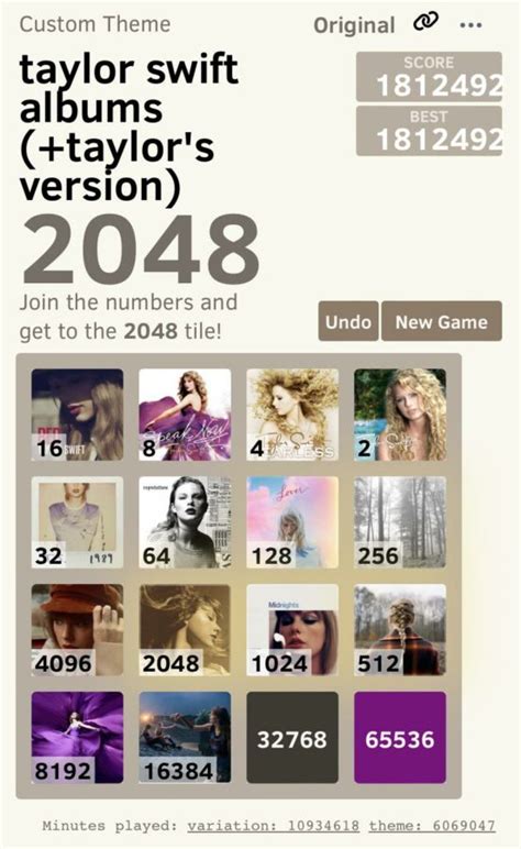 2048 Taylor Swift.